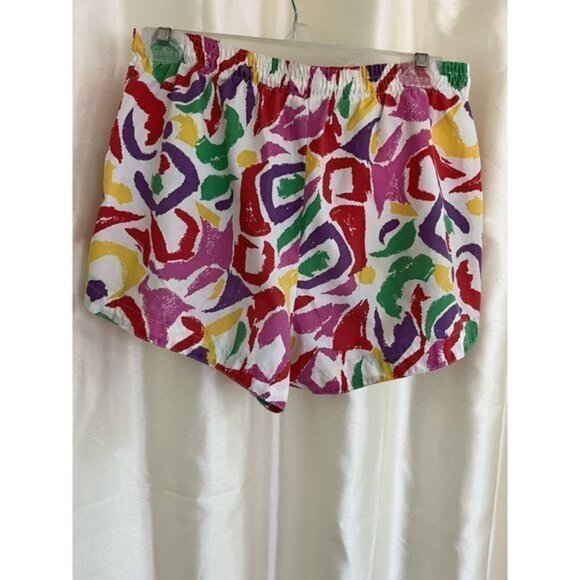 Vintage Clipper Active‎ Shorts Womens Medium, Running Beach Cover Up 80s 90s - Picture 5 of 5